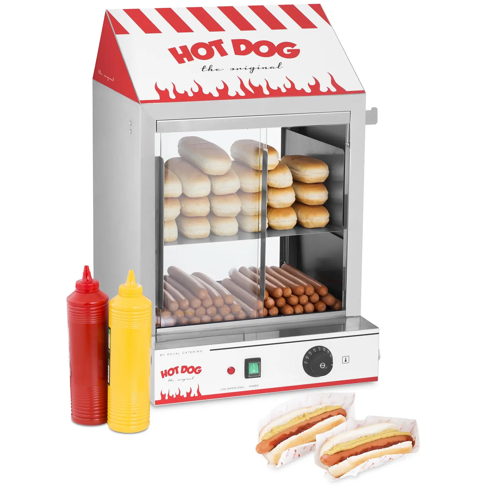Hotdog-steamer - 2.000 W