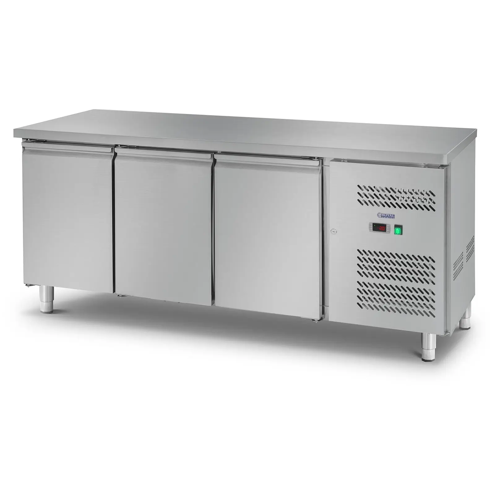 Kølebord - 339 l - 3 køleskabe