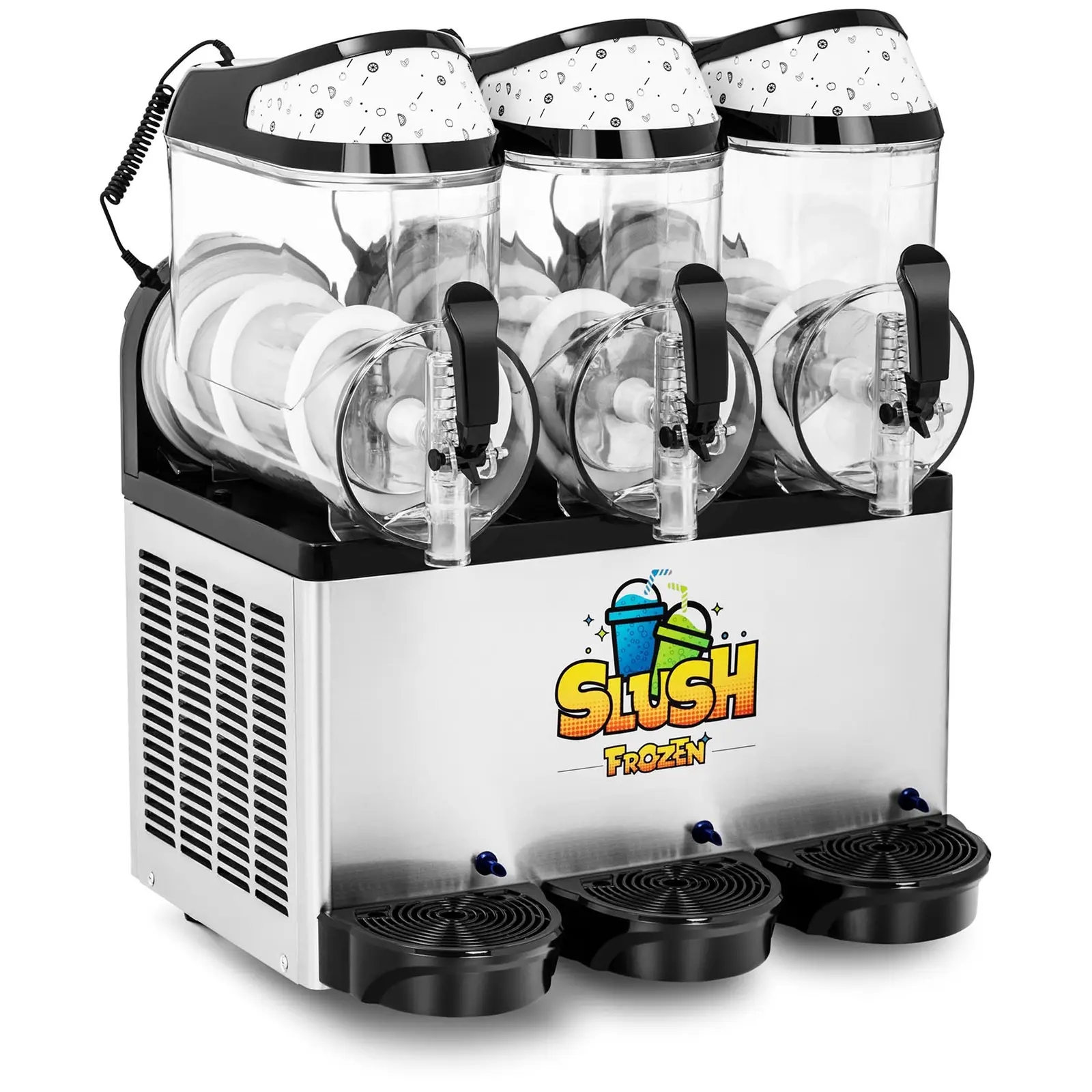 Slush ice-maskine - 3 x 10 l - LED