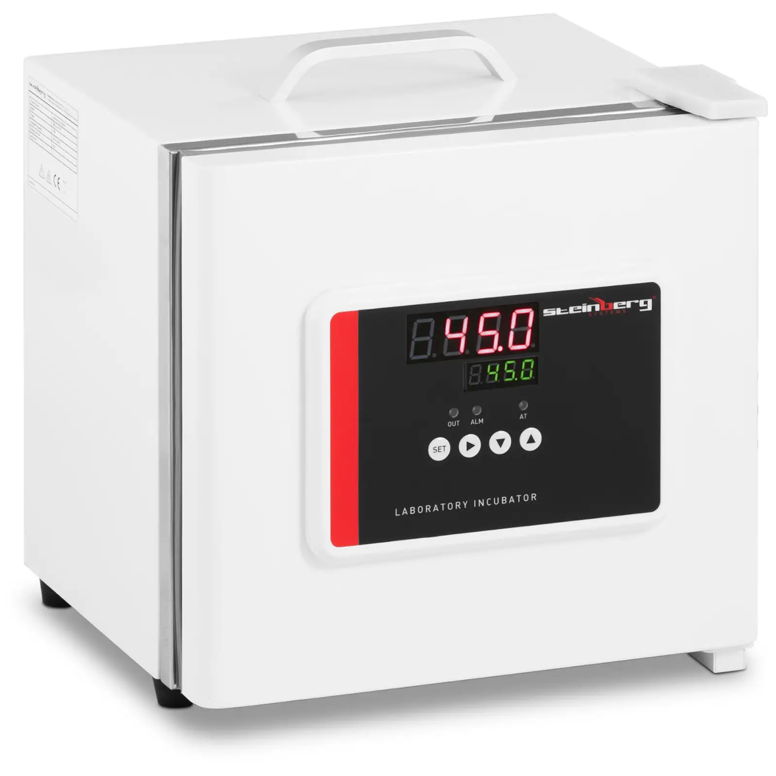Varmeskab laboratorie - 5 til 45 °C - 7,5 l - 12 V DC