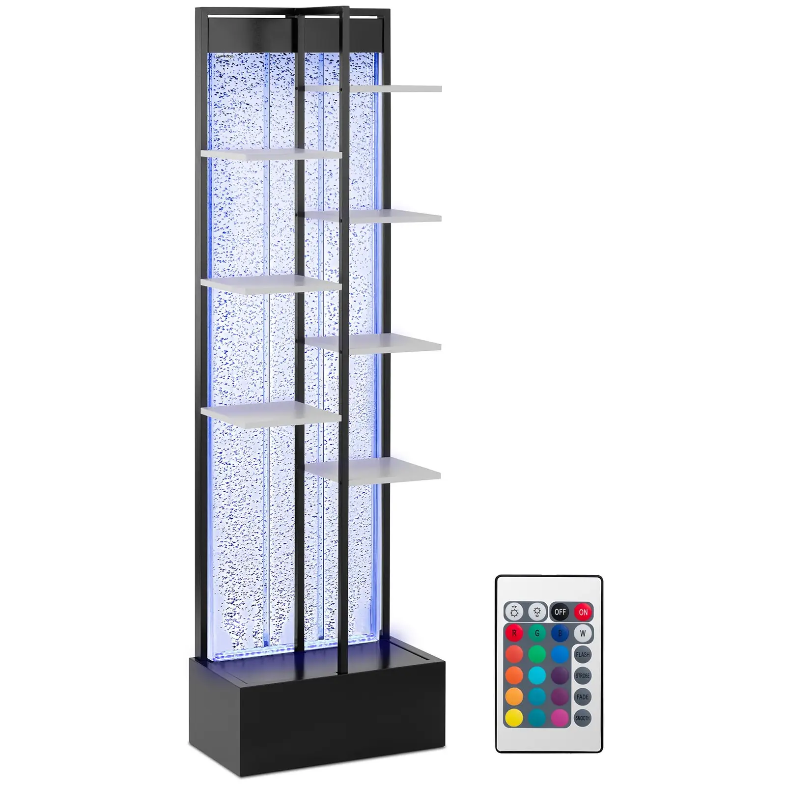 LED-boblereol - RGB - fjernbetjening - 55 x 30 x 187 cm